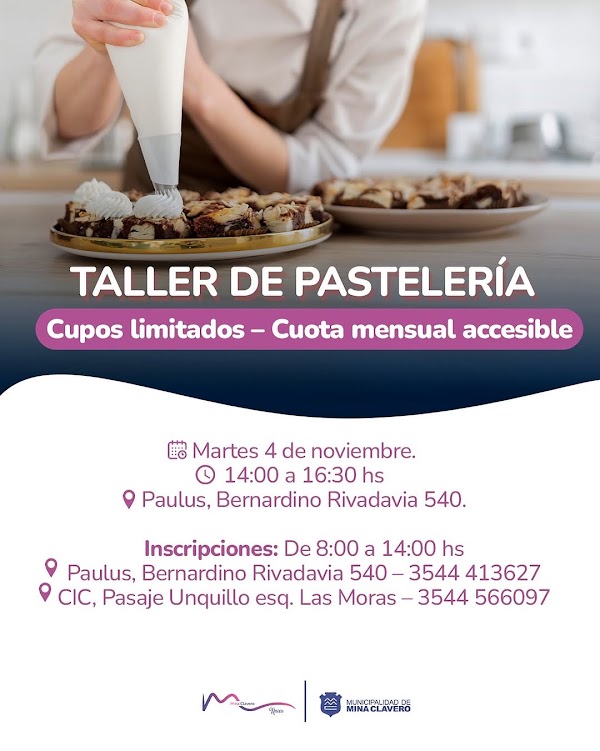 TALLER DE PASTELERÍA