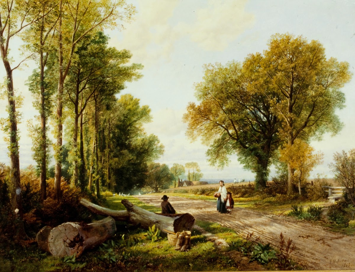 The Sunday Morning Walk c 1863