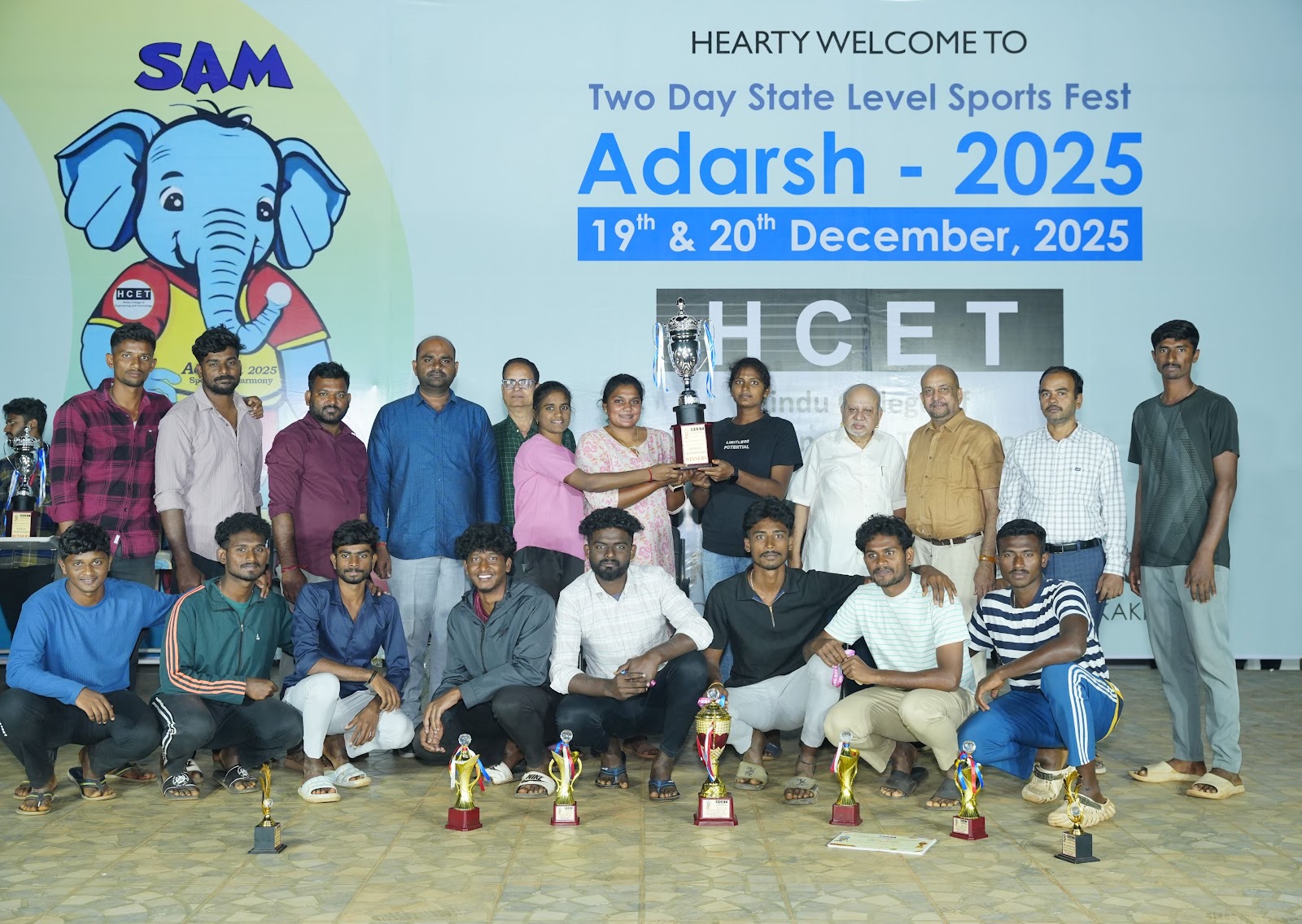 Hindu College of Engineering and Technology, Guntur - Sports Fest Adarsh - 2025