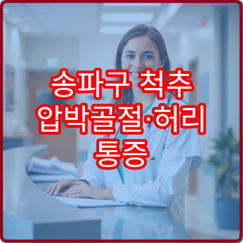 송파구 척추 압박골절·허리 통증 전문 치료 병원 안내