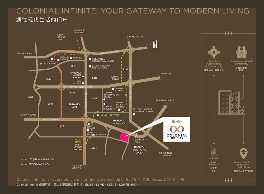 Colonial Infinite @ edumetro — USJ 1, Subang Jaya