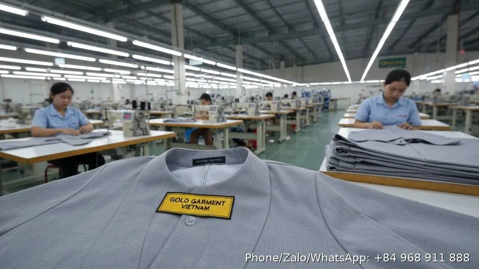 employee uniforms - Gold Garment Vietnam