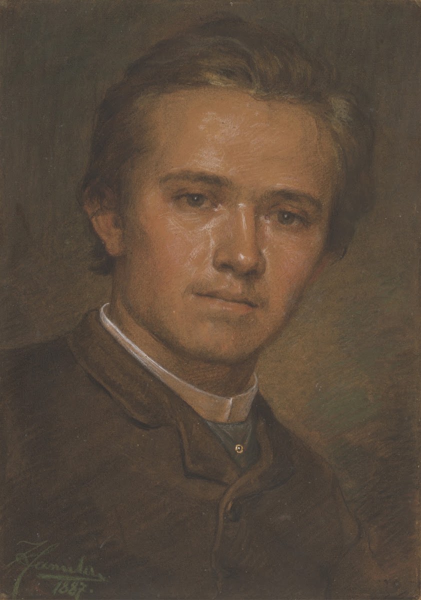 Portrait of Sculptor Janček 1887