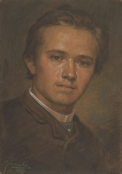 Portrait of Sculptor Janček 1887