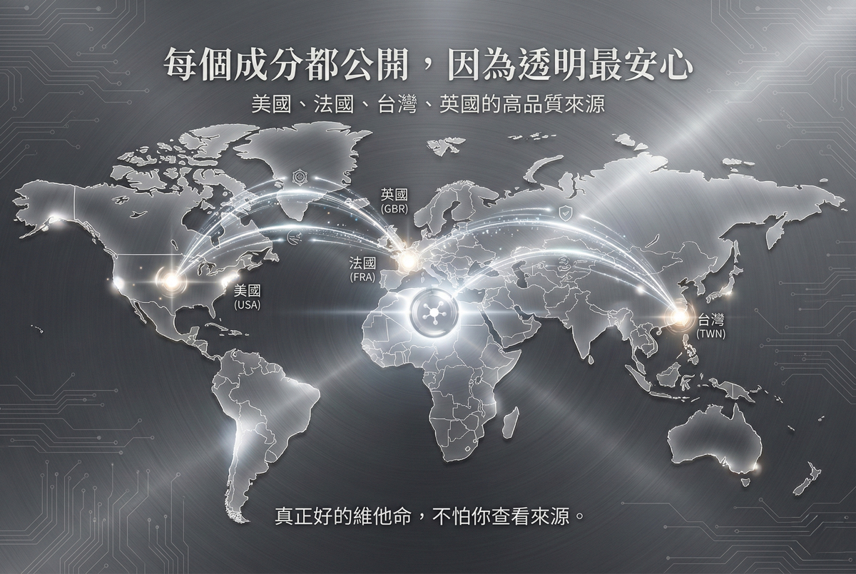 台灣人綜合維他命 一支抵三支產品比較