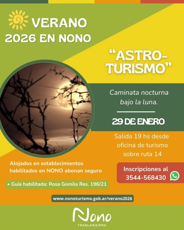 Verano 2026 en Nono