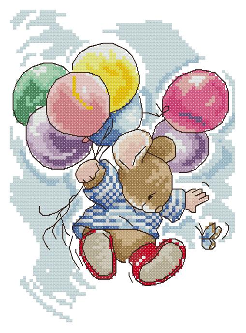 CMP P027 Mice With Balloons