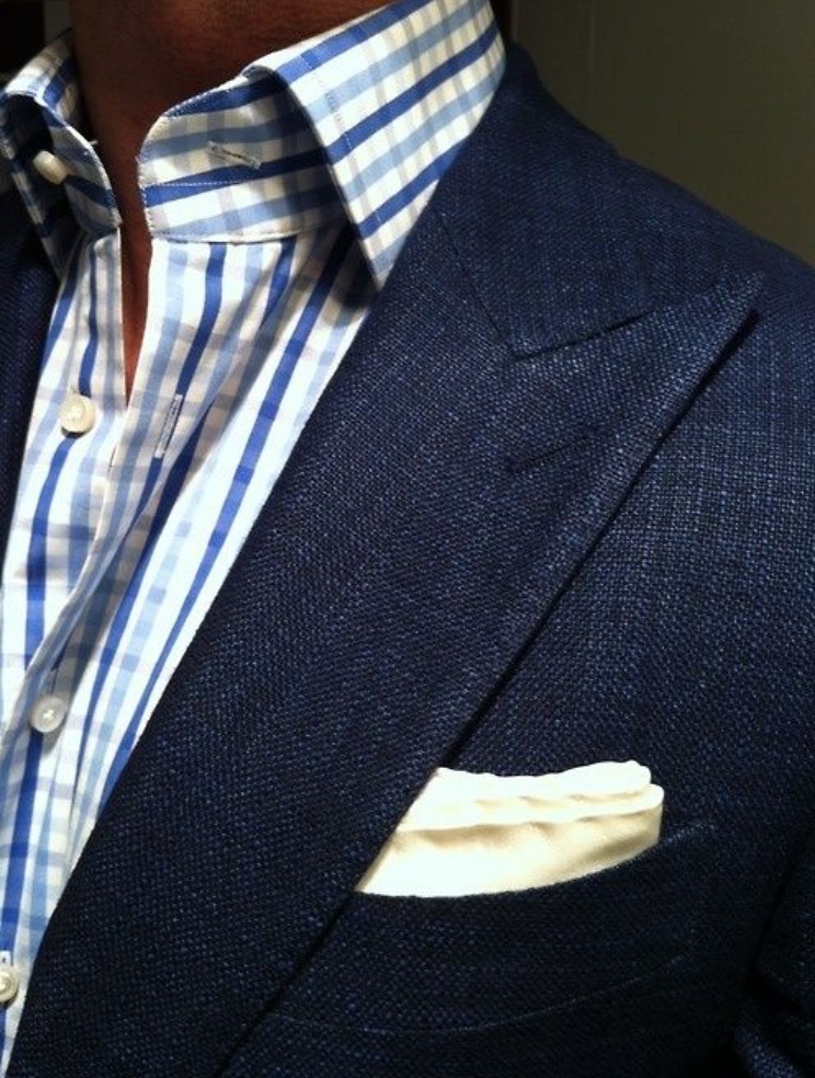 Custom suit consultation process at Bespoke By CB Miami
