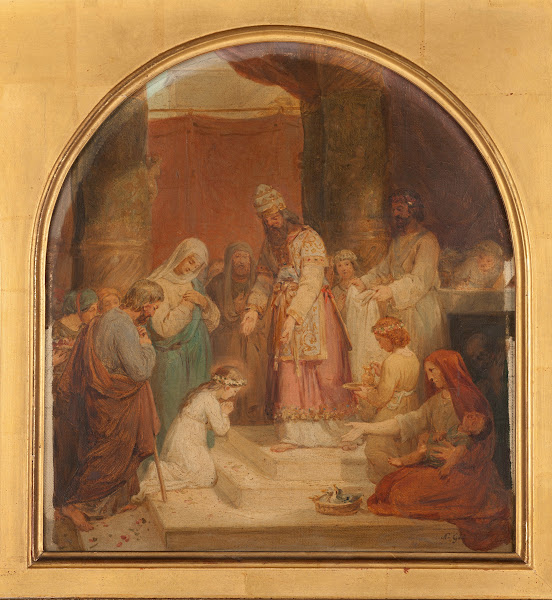 La Présentation de la Vierge au Temple 1857