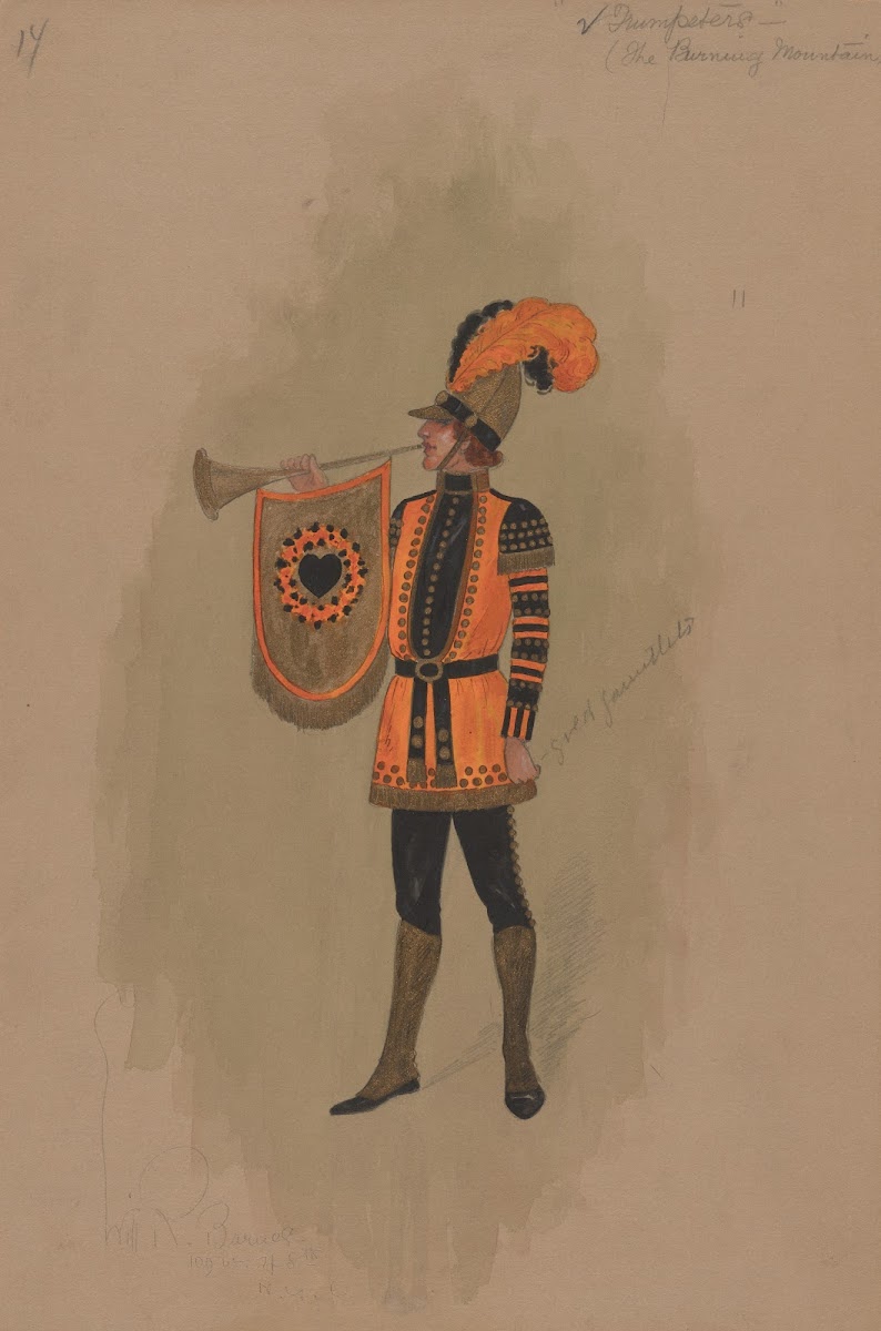 2 Trumpeters Burning Mountain 1912   1924
