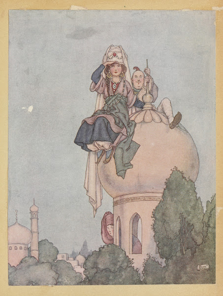 She sat the live long day upon the roof of her palace expecting him 1913