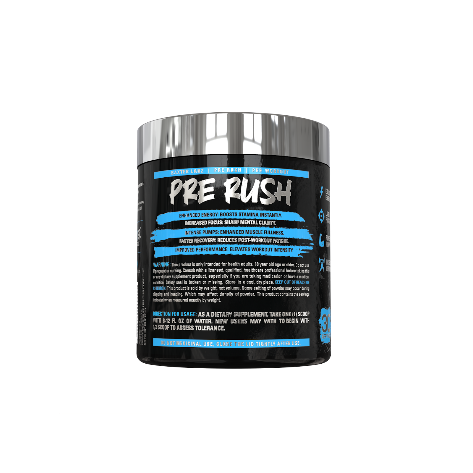 Baxter Labz Rush Pre-Workout