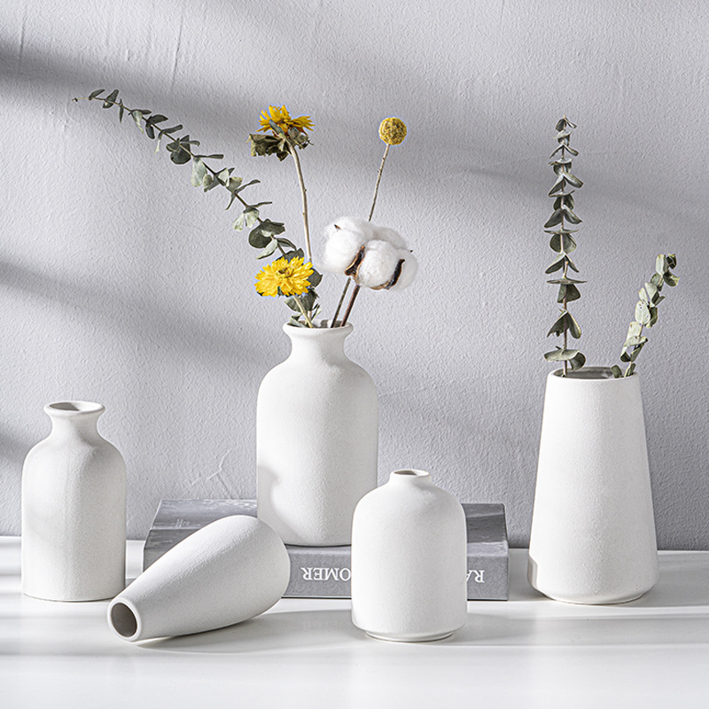 Keramik-Vase Flower, modern