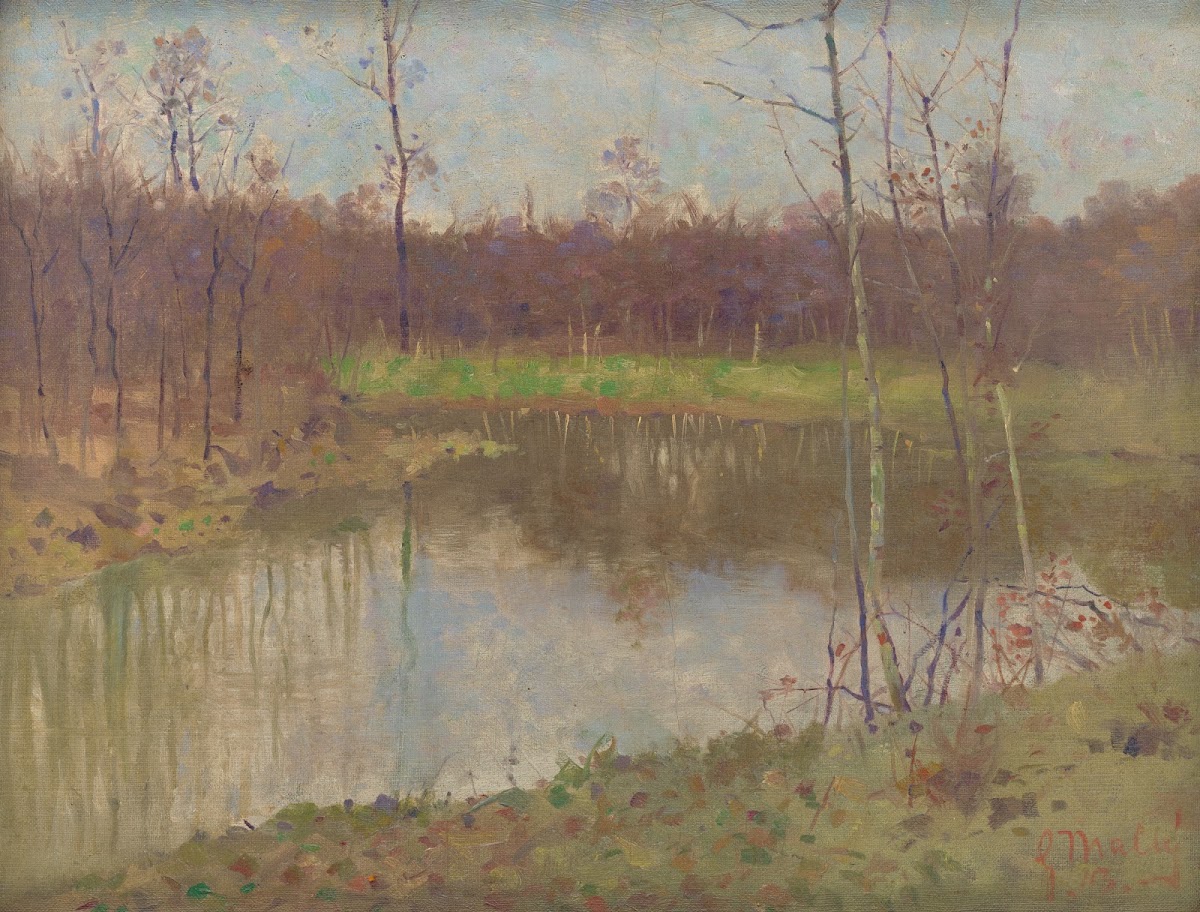 Landscape with a Fishpond 1913