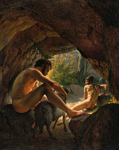 Ulysses Fleeing the Cave of Polyphemus 1812
