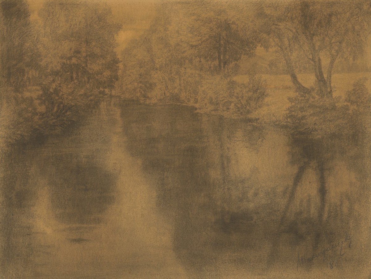 Nad riekou 1887