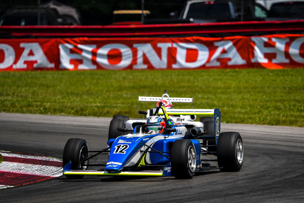 Líder da USF2000, Kiko Porto fecha etapa em Mid-Ohio com vitória, três poles e dois pódios