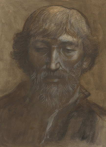 Head of a Man Full Face