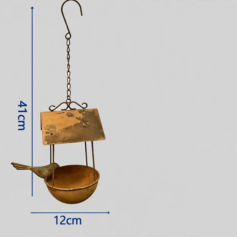 Hanging Birdbath Made of Iron