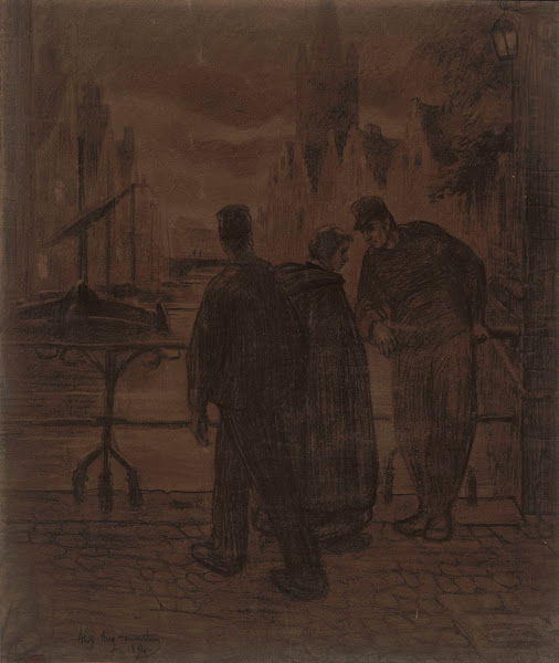 Evening In Bruges 1894