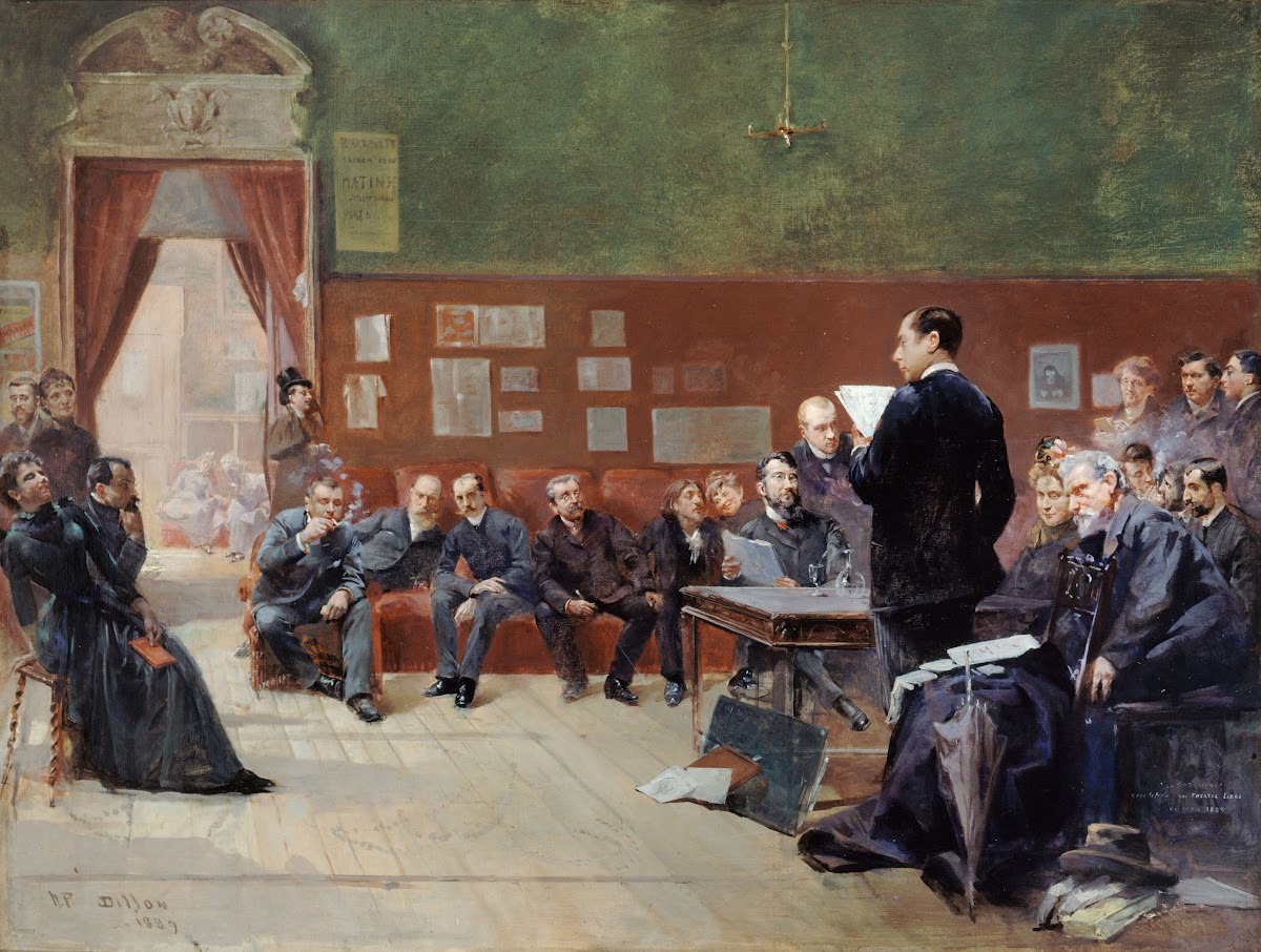 Répétition de la Sérénade de Jean Jullien au Théâtre Libre 1889