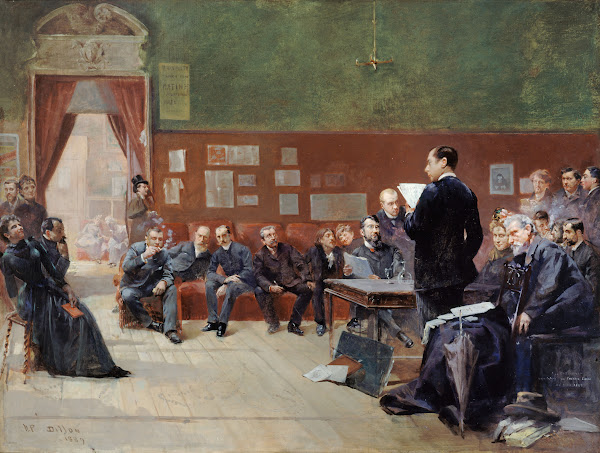 Répétition de la Sérénade de Jean Jullien au Théâtre Libre 1889