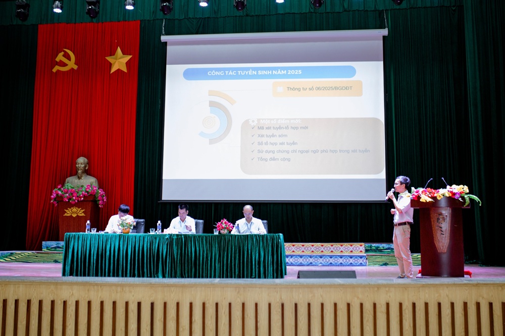 Trường Đại học Tây Bắc tổ chức Hội nghị Thông tin tuyển sinh năm 2025
