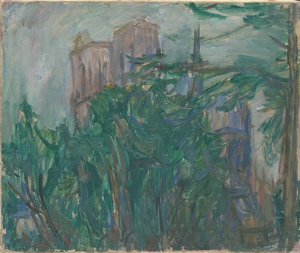 Pariisi motiiv Notre Dame between 1937 and 1940