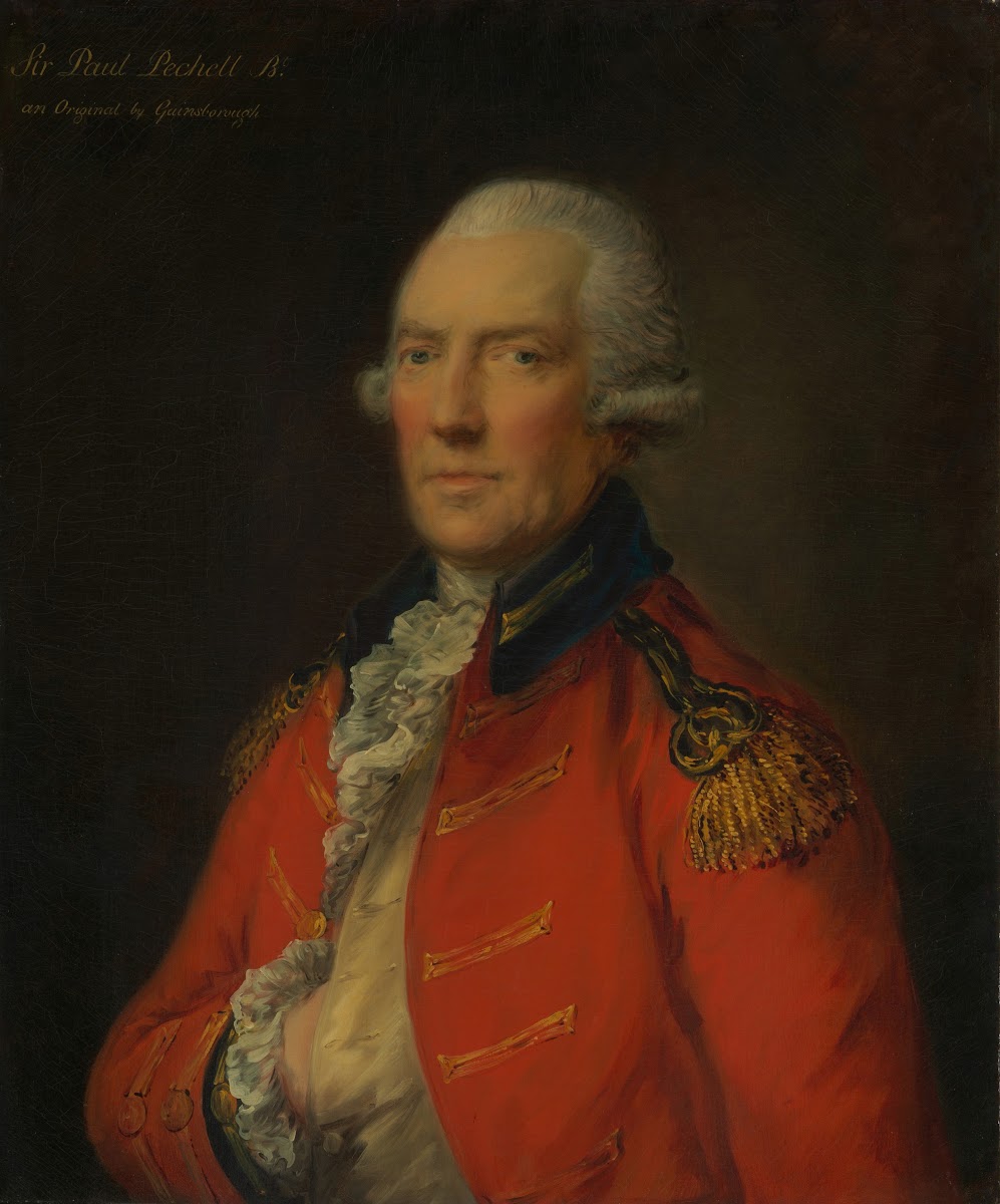 Lieutenant Colonel Paul Pechell 17241800