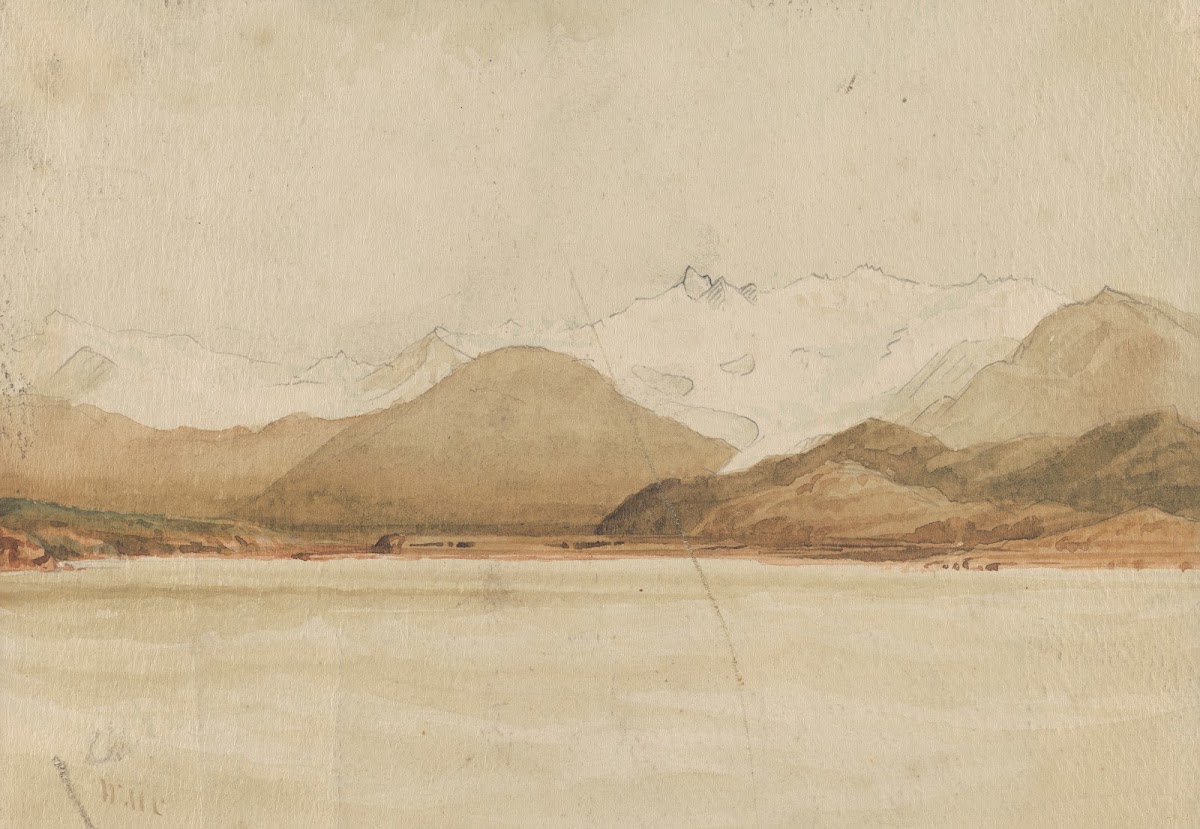 Waiau Glacier Mount Cook range