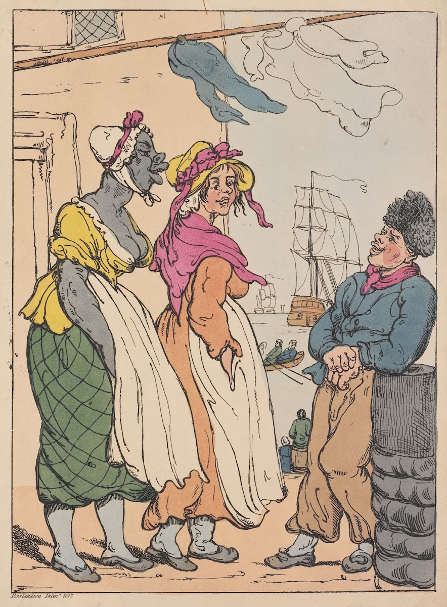 Jack Tar admiring the fair sex 1815