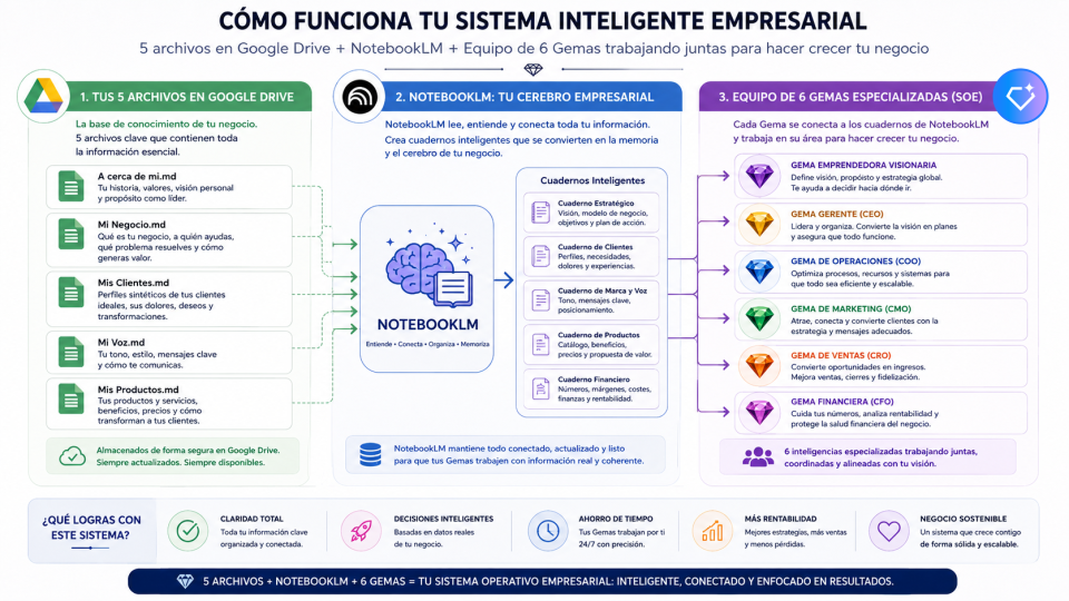 Esquema del Cerebro Digital
