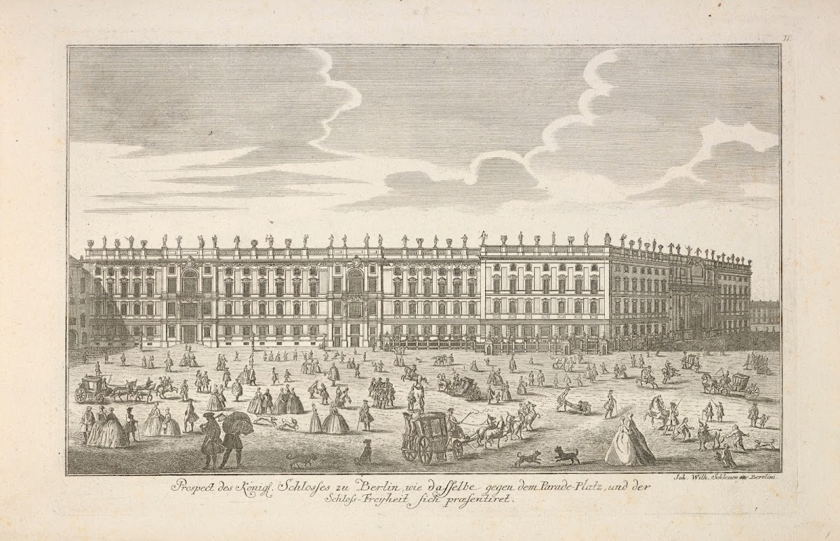 Architecture of German cities Pl10 18th century