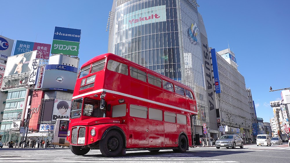 ロンドンバス2018(放送宣伝車両)