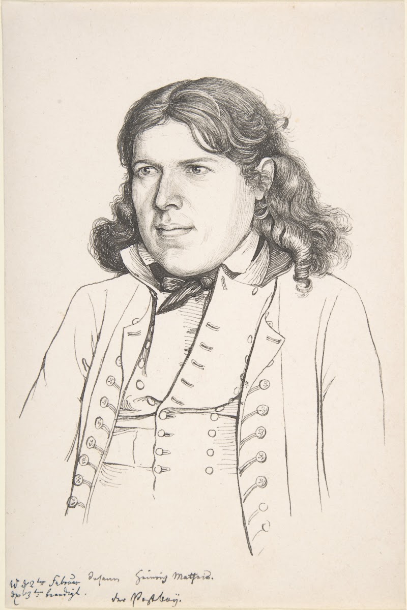 Portrait of the Postillion Johann Heinrich Matheis 18001865