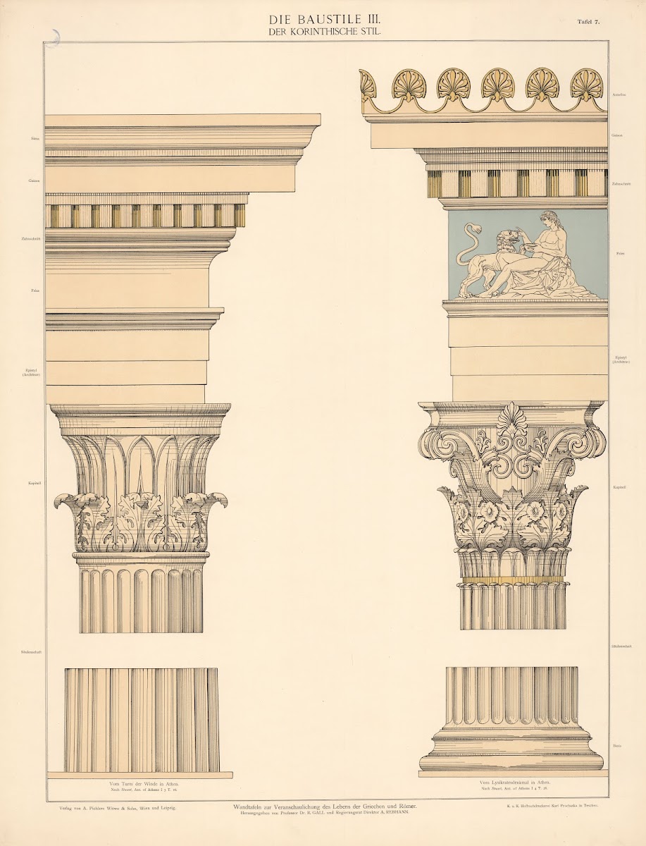 Die Baustile III Der Korinthische Stil 1925