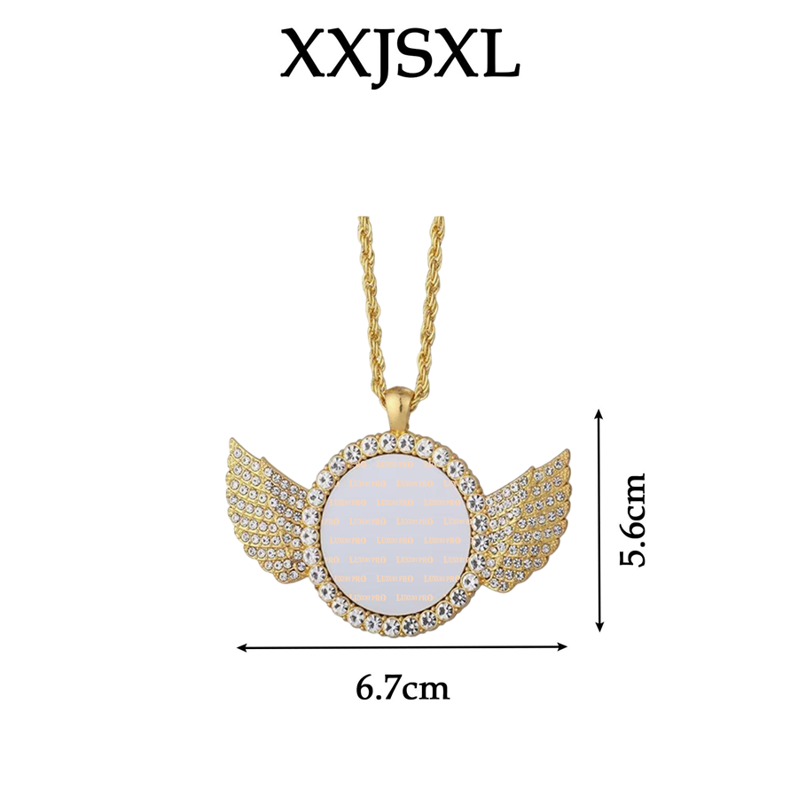 Diamond Wings Necklace