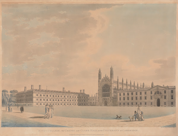 Kings College the Chapel and Clare Hall in the University of Cambridge