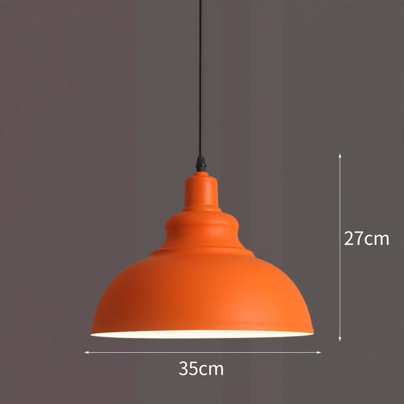 Vintage pendant light, industrial style, adjustable