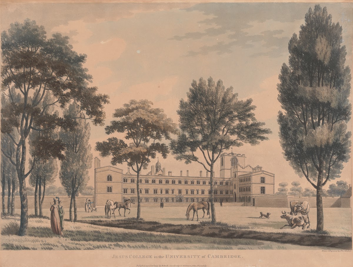 Cambridge University Jesus College 1799