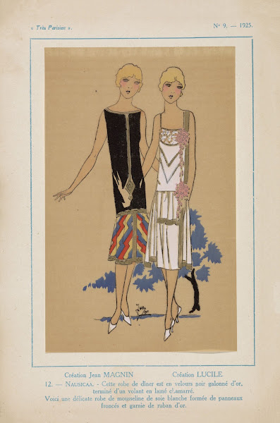 Création Jean Magnin Création Lucille  Nausicaa 1925