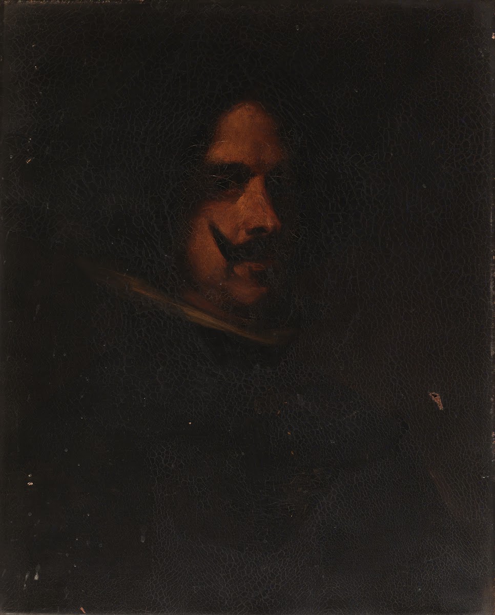 Head of aMan Copy after Diego Velázquez ca 1872 1879