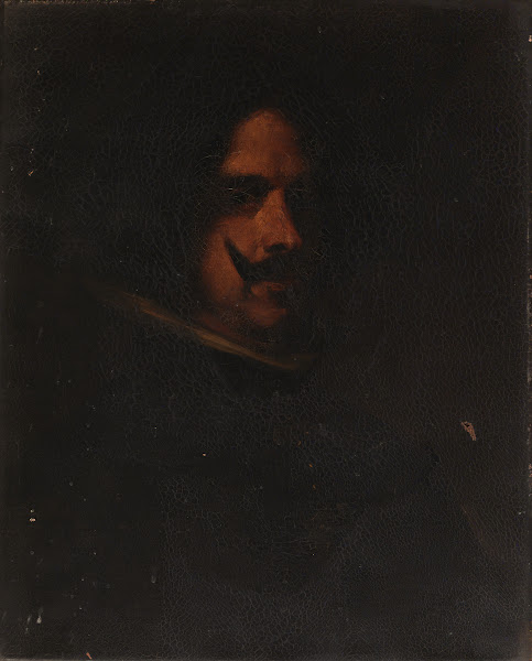 Head of aMan Copy after Diego Velázquez ca 1872 1879