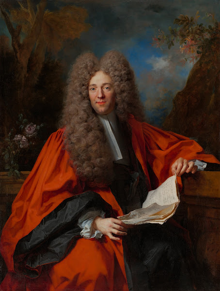 Portrait of Charles Léonor Aubry Marquis de Castelnau 1701