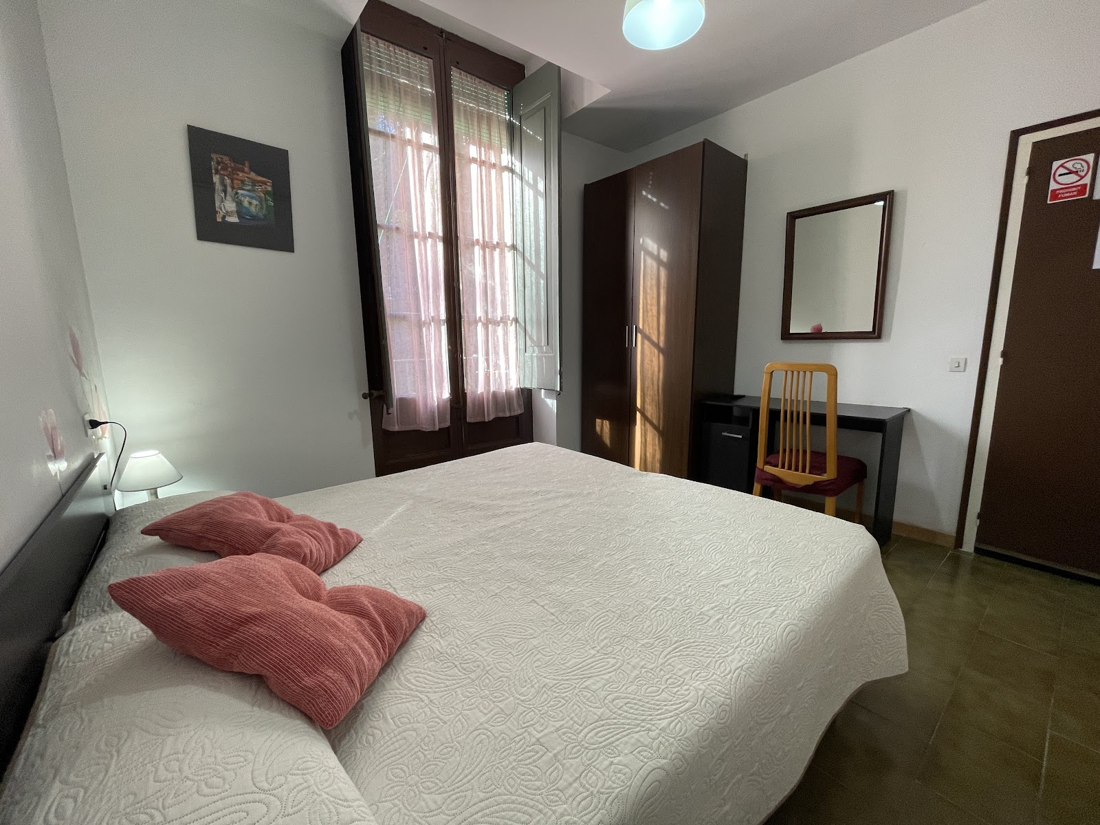 Habitació doble Pensió Borràs Girona