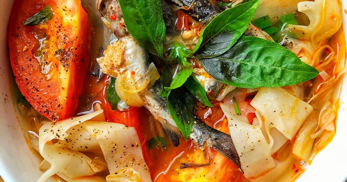 Canh Măng Chua Nấu Cá Ngạnh Nguồn