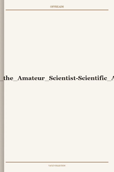 Projects for the Amateur Scientist