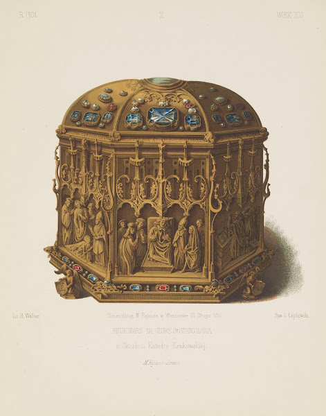 Reliquary For The Head Of St Stanislaus In The Treasure Of The Cathedral In Krak