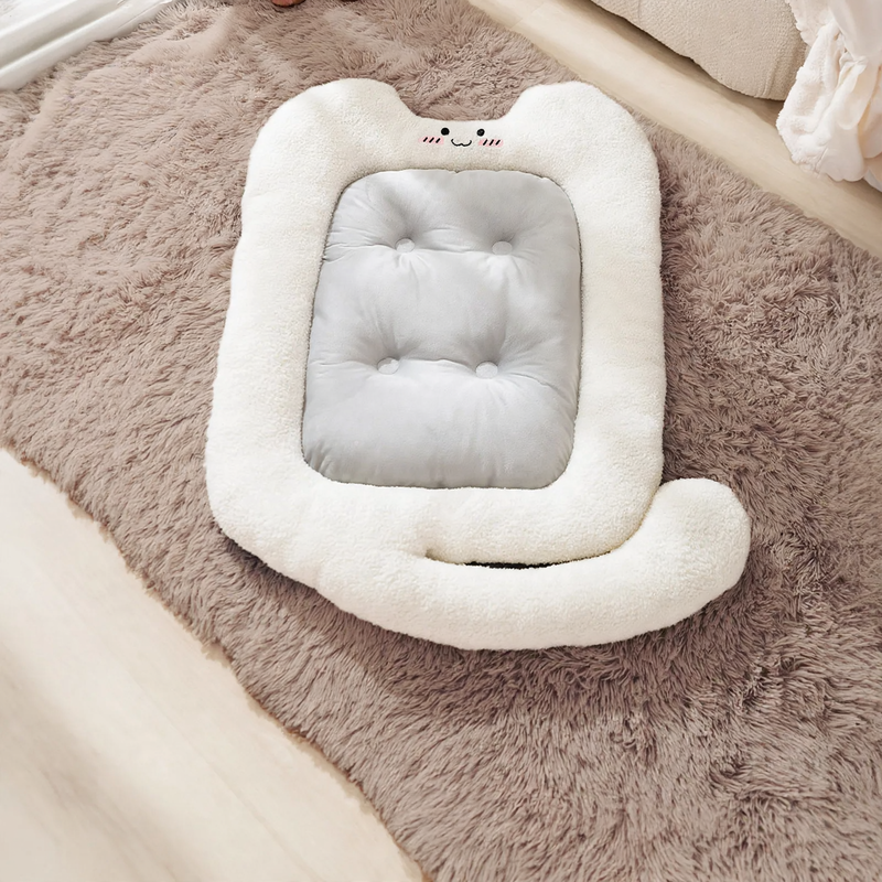 Dog bed, oval, S–3XL, breathable, four seasons