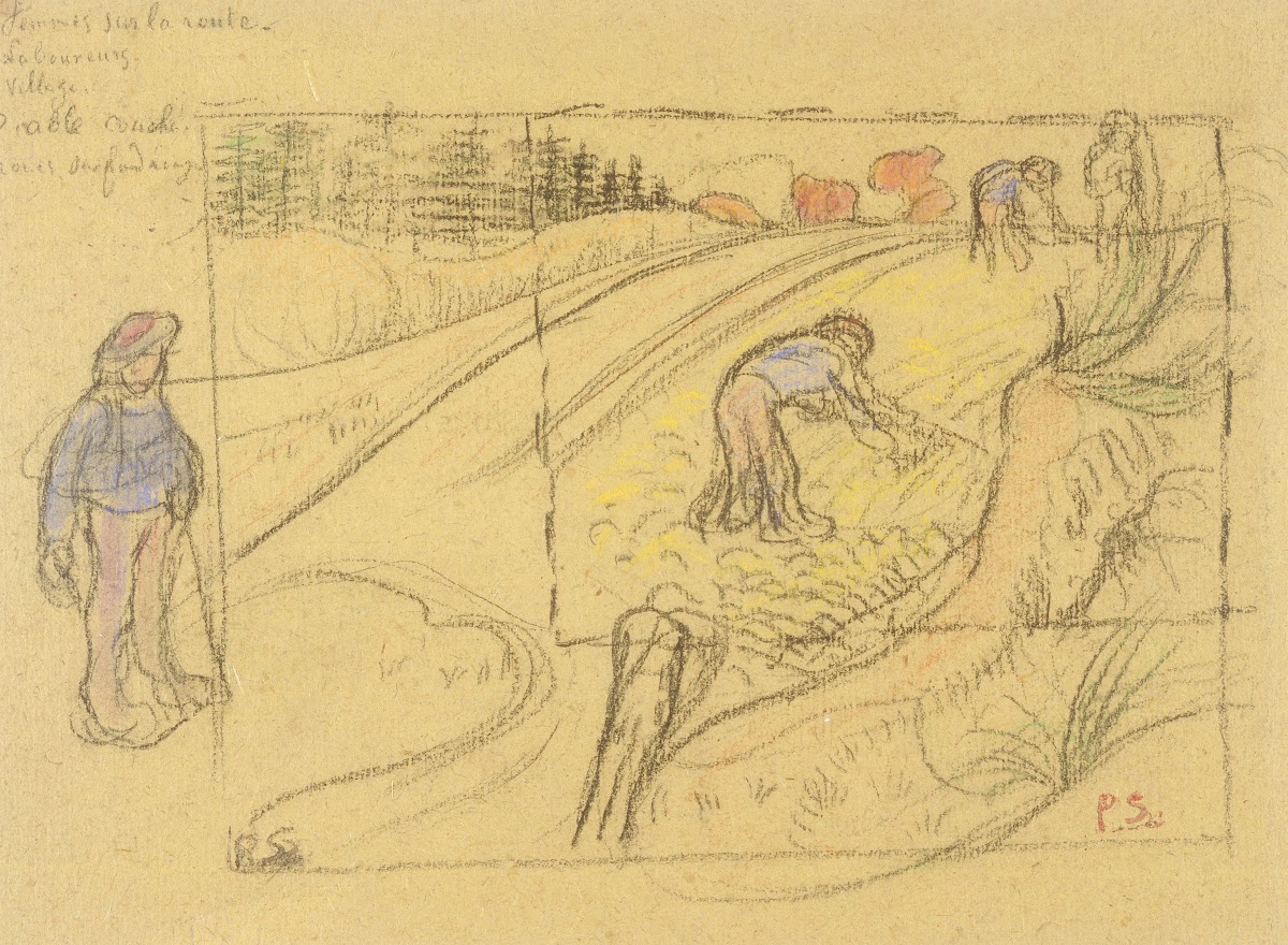Peasants in a Field c 189095